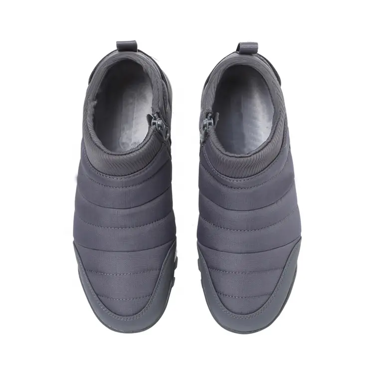 Box Customized Logo Knitting MD Rubber Top Grade Professional Factory New Outdoor Low Cut Leather Snow Winter Boots for Women