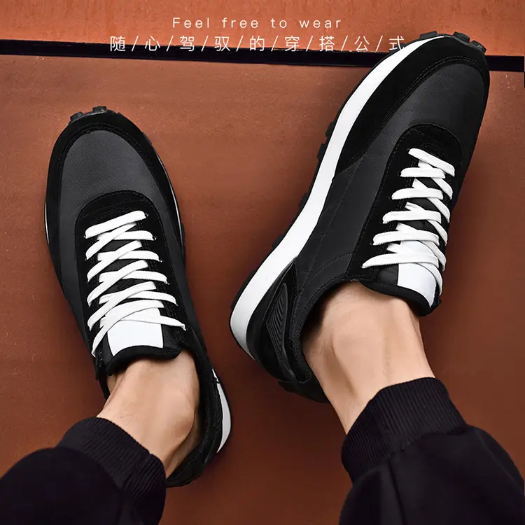 OEM Comfortable MD Rubber Outsole Anti-Slip Zapatos Hombre Sneaker Manufacturer Men Casual Shoes 2021
